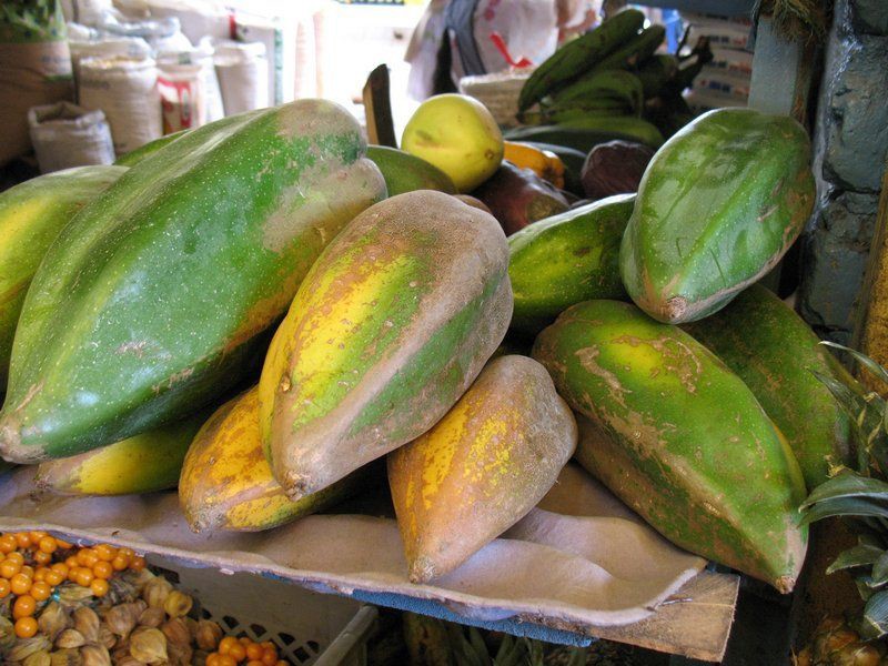 Babaco fruta: 30 benefícios, informação nutricional e malefícios