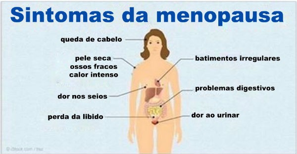 sintomas da menopausa