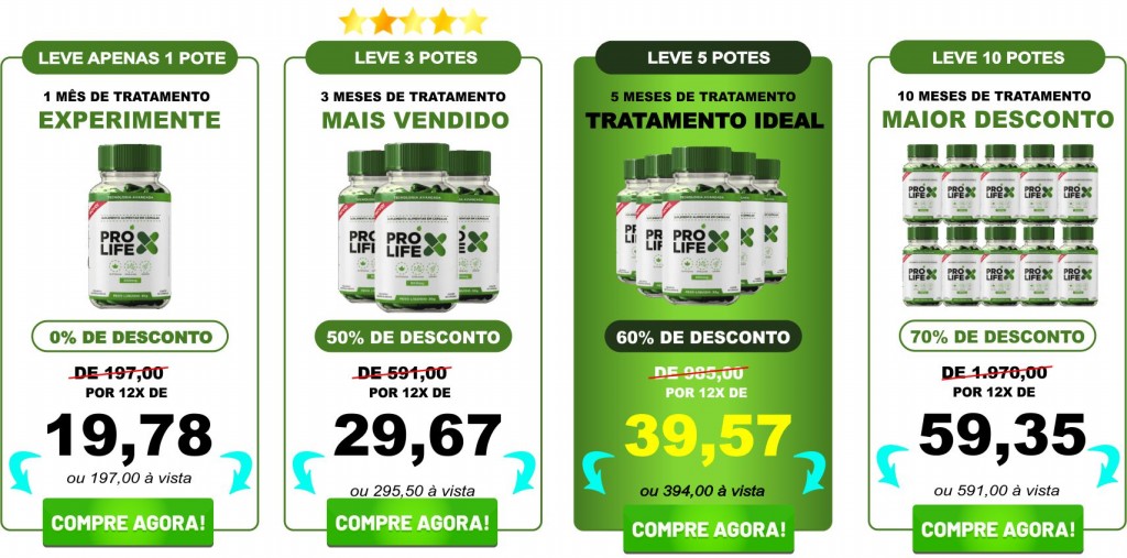 Pro Life X preço Pro Life X preço